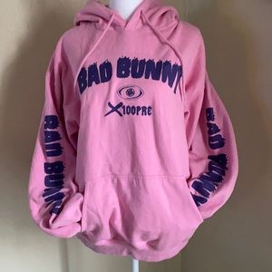 Pink Graphic Hoodie